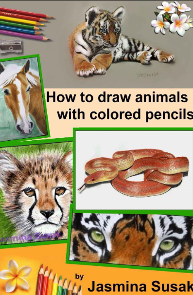 How to draw animals with colored pencils Learn to draw realistic animals